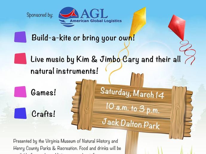 Don't miss the Piedmont Kite Festival on Saturday, March 14 from 10 a