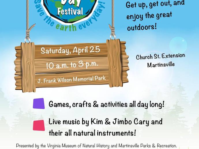Join us Saturday, April 25 for the FREE Earth Day Festival at J