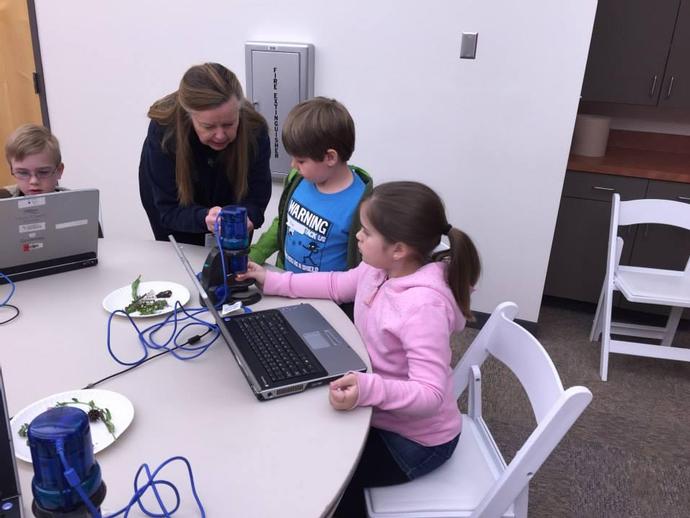 The Virginia Museum of Natural History hosted Earth Day Student Day today for over 200 local ...