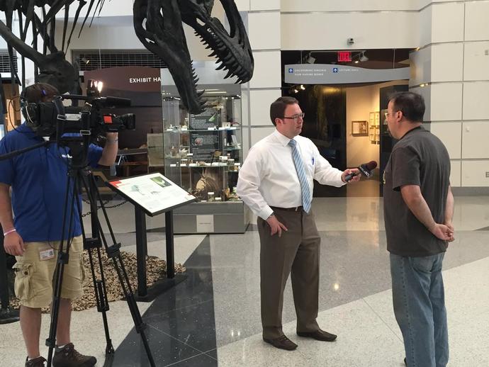 Keep an eye out tonight for a story on WSLS 10 featuring our Research Technician, Ray Vodden