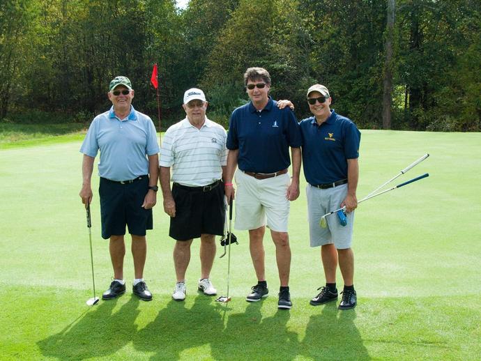 The grand prize winners of our 10th Annual VMNH Foundation 
Golf Tournament from Friday ...