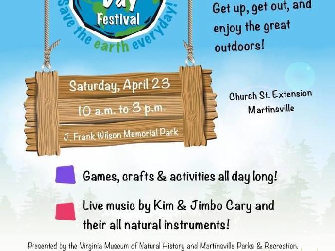 Earth Day Festival is tomorrow!