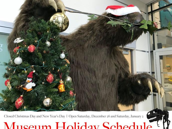 Happy Holidays from everyone at VMNH!