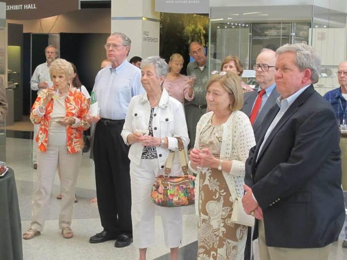 The museum held an exhibit preview reception for members and VIPs on Thursday, July 18