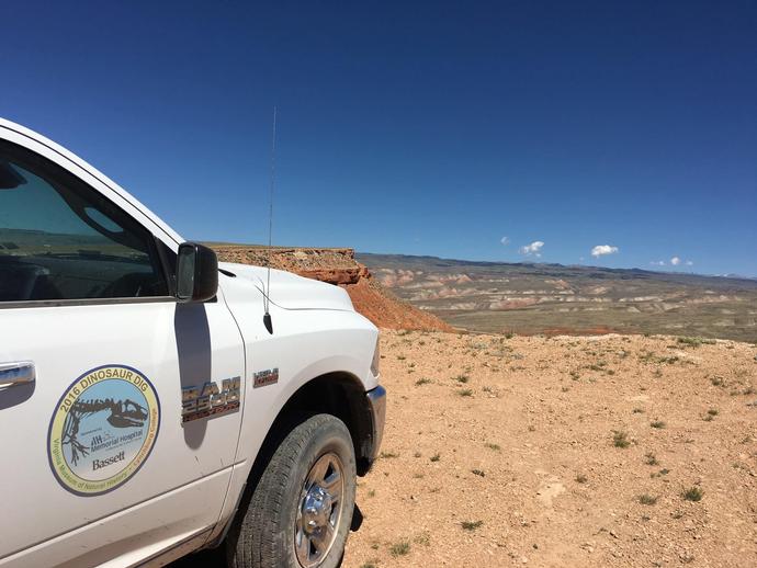 Wyoming fieldwork comes with some nice views!