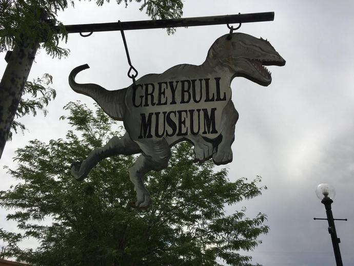 Wyoming Update:  The road to the dino dig site was still rained out ...