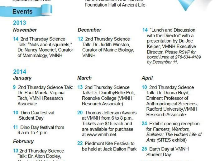 Don't miss the 2nd Thursday Science Talk by Dr