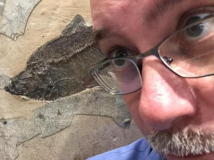 It's #museumselfieday2017!  VMNH Executive Director, Dr