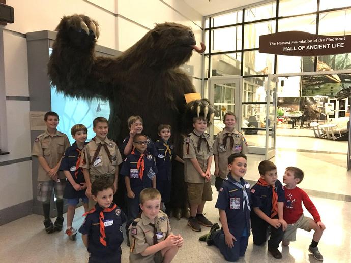 Over a dozen Boy Scouts from Troop 130 out of Smith Mountain Lake attended the 