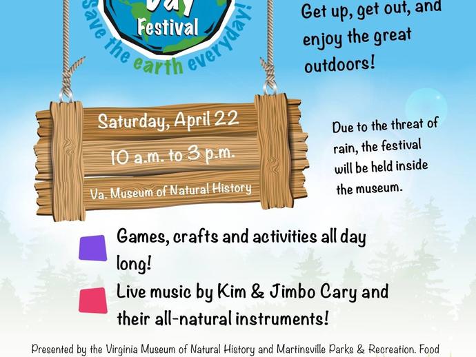 We're excited to host the annual Earth Day Festival this Saturday!
