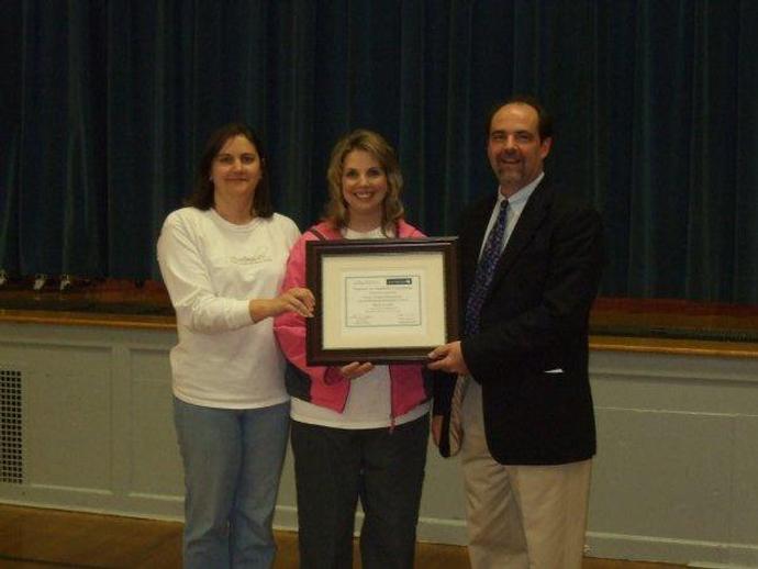 Virginia Museum of Natural History staff members recognized John Redd Smith Elementary School's ...