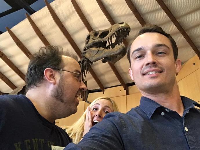 The VMNH paleo team is all set for Dino Safari Day at the Schiele Museum of Natural History in ...