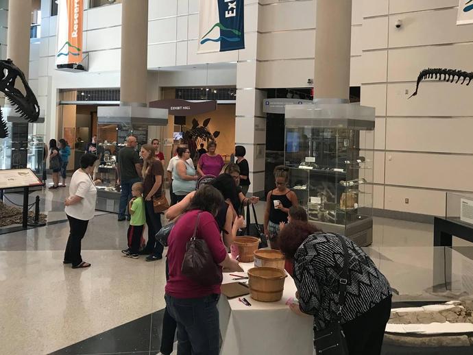 The museum hosted an open house for homeschool parents and families today from 10 a