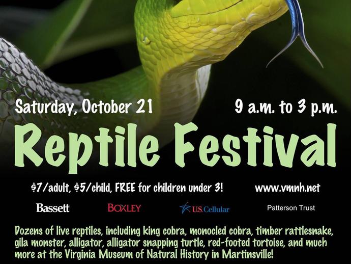 We're only days away from the Reptile Festival!