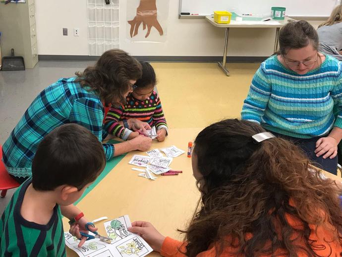 Our Doodle Bugs program today was a ton of fun!