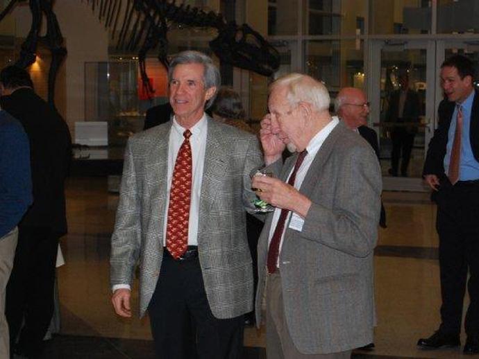 A reception was held on Friday, February 19 in honor of Dr