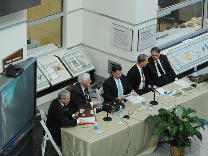 A public economic forum was held at the museum on Friday, February 26 from 11:30 a