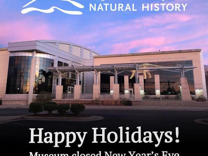 Happy Holidays from the Virginia Museum of Natural History!