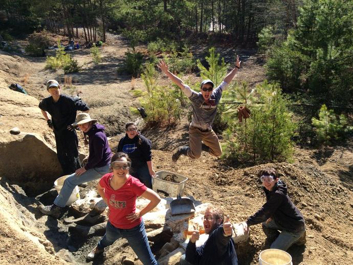 Day 4 was another great day at the Carmel Church Quarry fossil site in Ruther Glen, VA