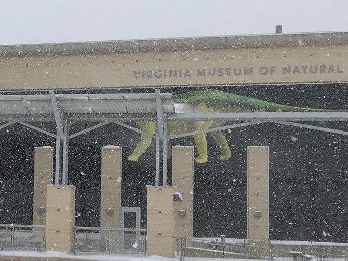 Due to winter weather, the museum is closed on Monday, March 12