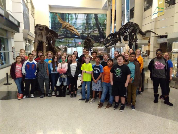 We had a great time hosting a recent museum sleepover for students of Galax Middle School and ...