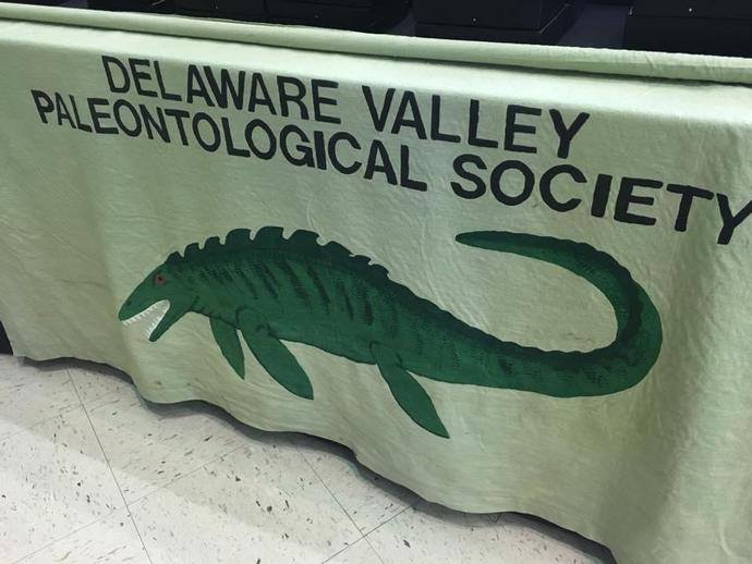 VMNH paleontologist Dr Alex Hastings is out this weekend at the Fossil Fair of the DVPS ...