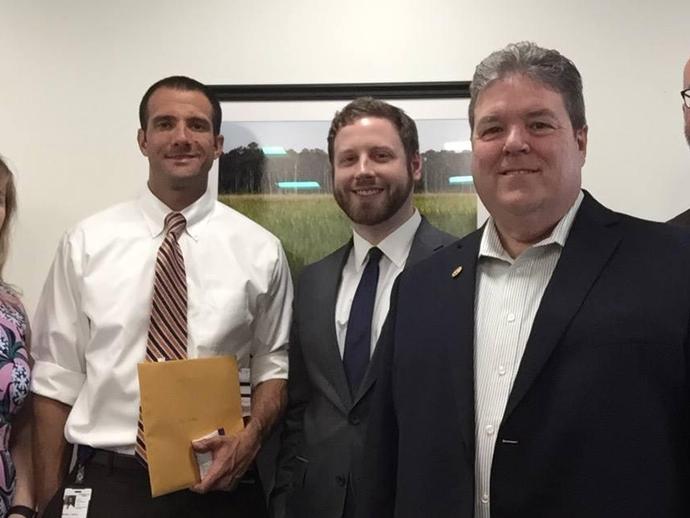 VMNH leadership met with Virginia Secretary of Natural Resources Matt Strickler this week to ...