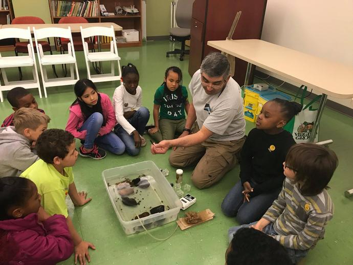 We're hosting Earth Day Student Day 2018 at the museum today!