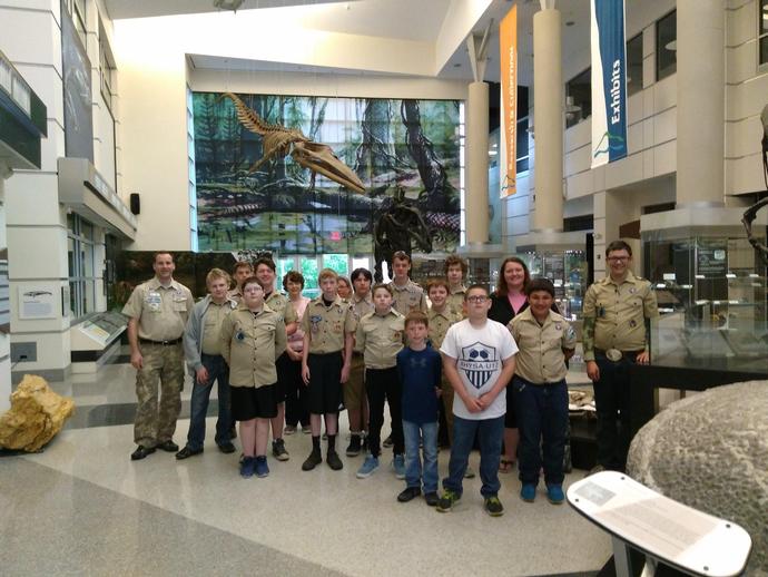 Say hello to Boy Scouts of America Troop 2 from Clifton Forge, Virginia!