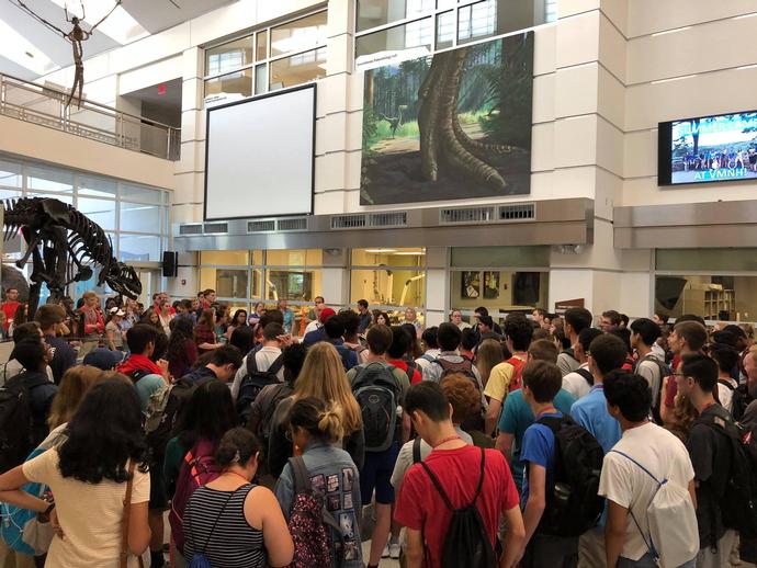 Students enrolled in the Summer Residential Governor's School for Mathematics ...