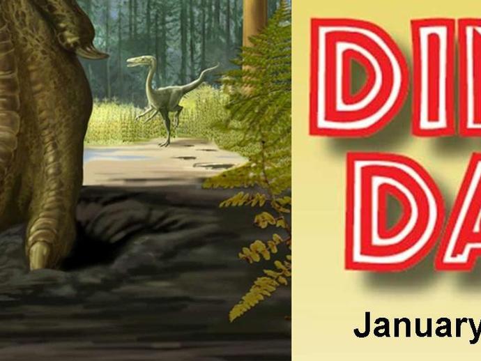 Don't miss the Dino Day festival on Saturday, January 24 from 10 a