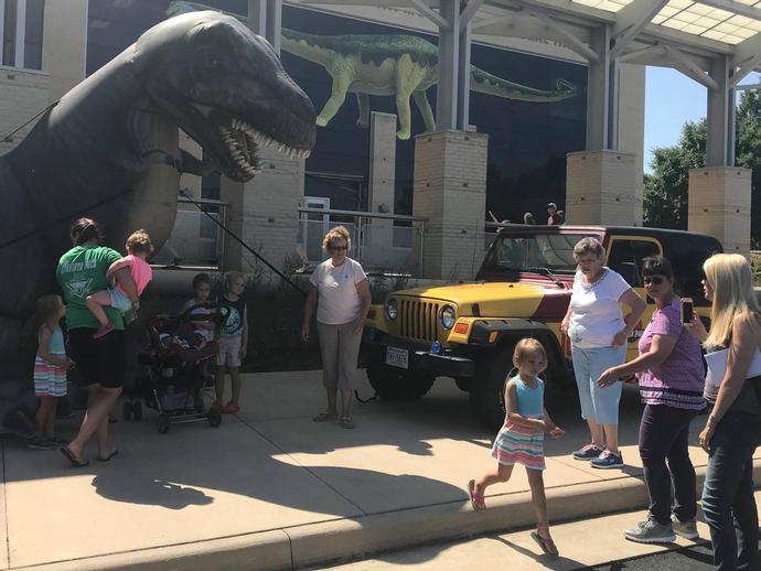 Dino Festival is underway!