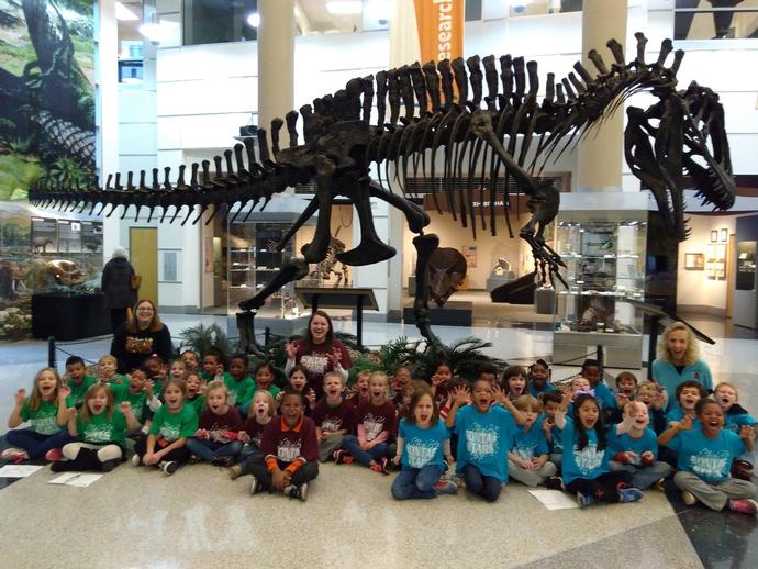 The cold and the rain didn't stop Sontag Elementary's 1st grade students from visiting the ...