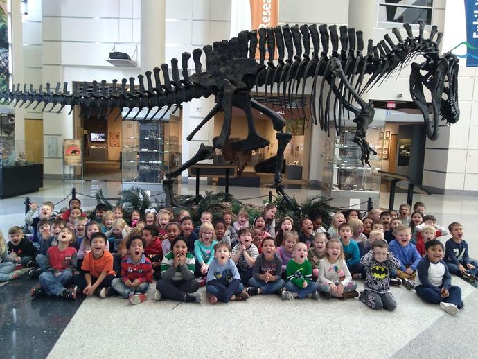 We had a great time hosting students from Drewry Mason Elementary School today at the museum!