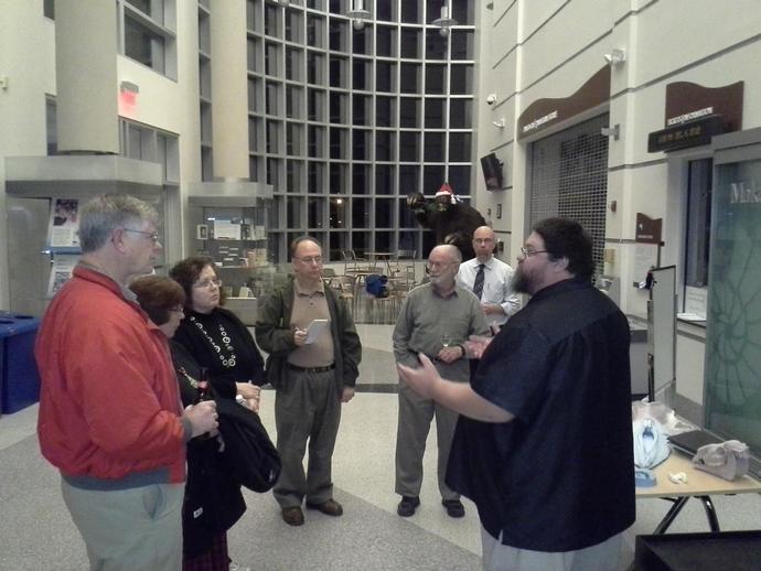 Visitors learned about new exhibits highlighting the Carmel Church ...