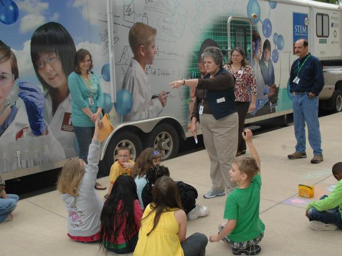 Over 200 1st and 2nd graders from Patrick Henry Elementary and Drewry Mason Elementary ...