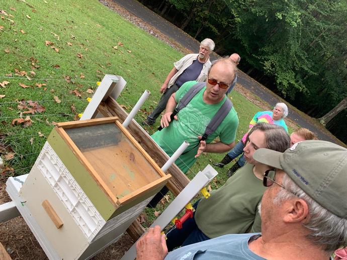 The Southwestern Piedmont Chapter of the Virginia Master Naturalist Program are visiting Dr