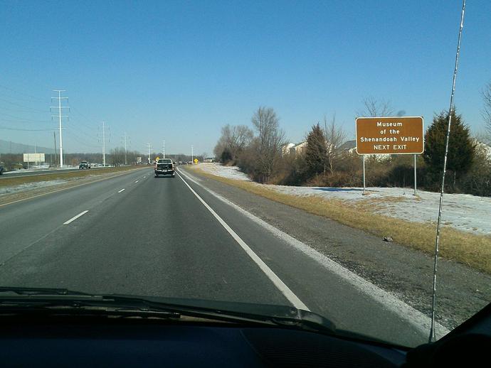 Just about to the Shenandoah Valley Discovery Museum!