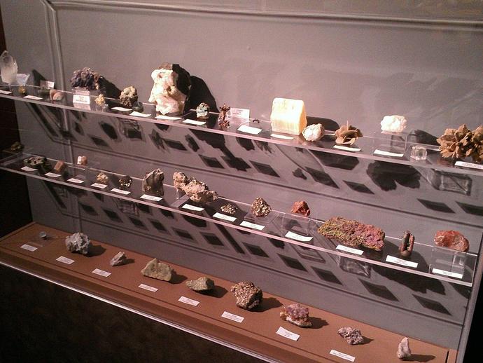 Sarah Timm of our Geology Department has assembled mineral specimens for the Lester Hall of How ...