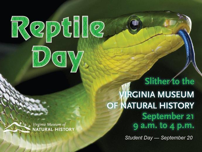We are looking forward to a great Reptile Day event on Saturday, September 21!