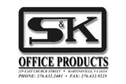 S&K Office Supplies Logo